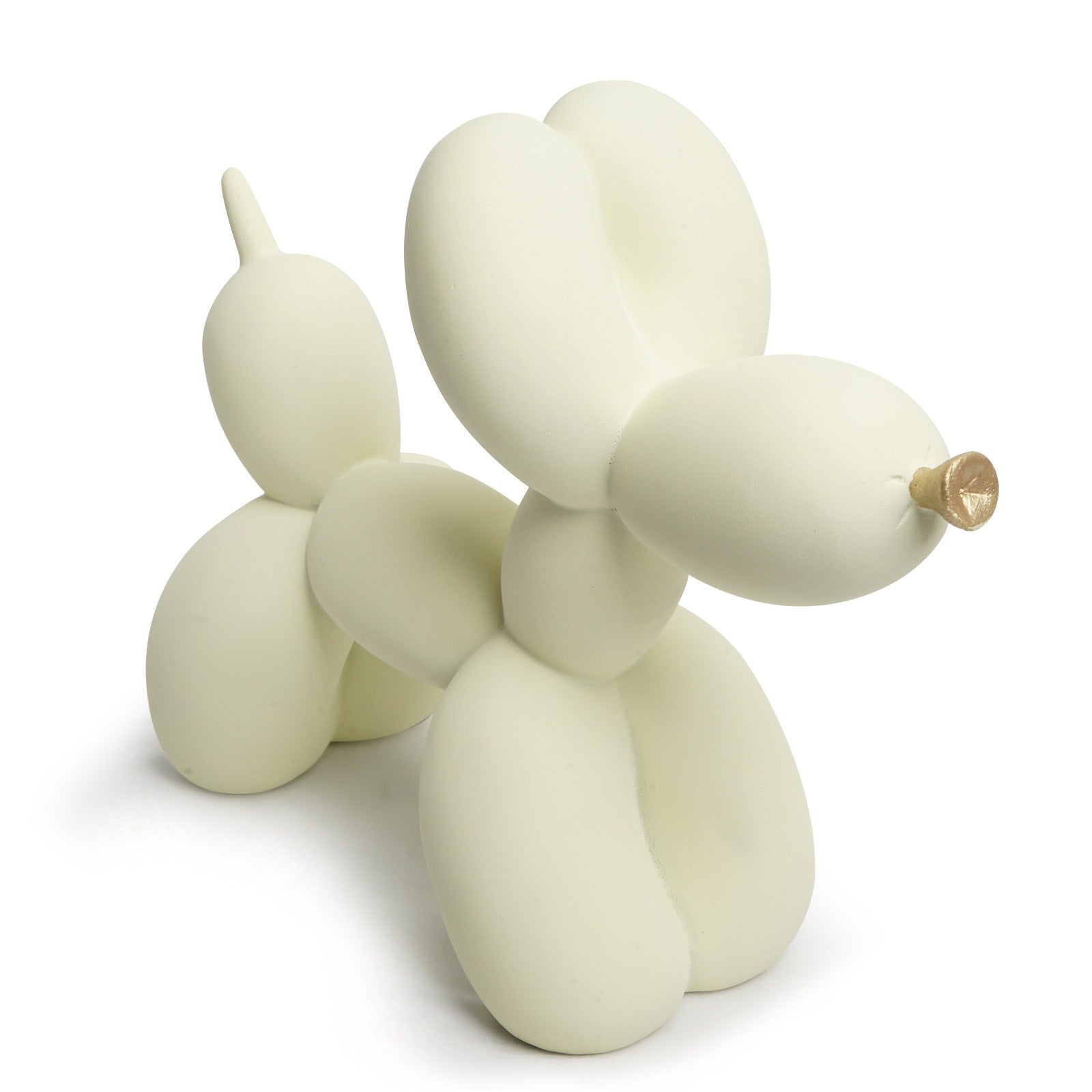 Simplbeige balloon dog home decoration