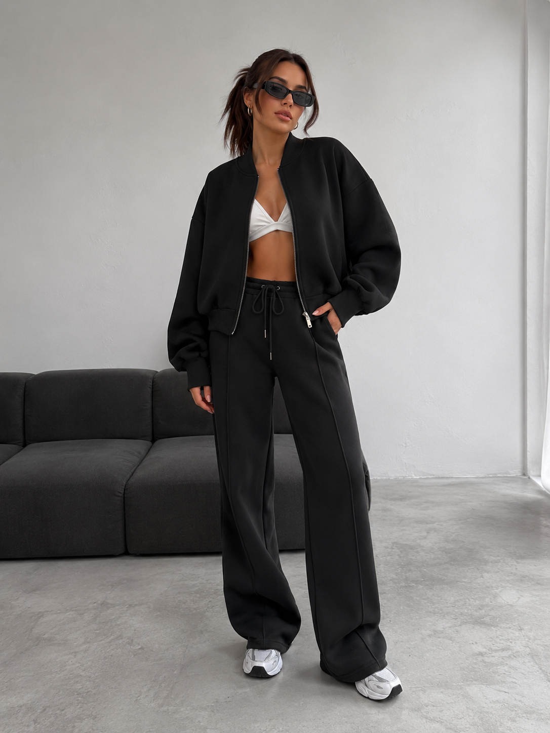 Moda roupa feminina preta chic