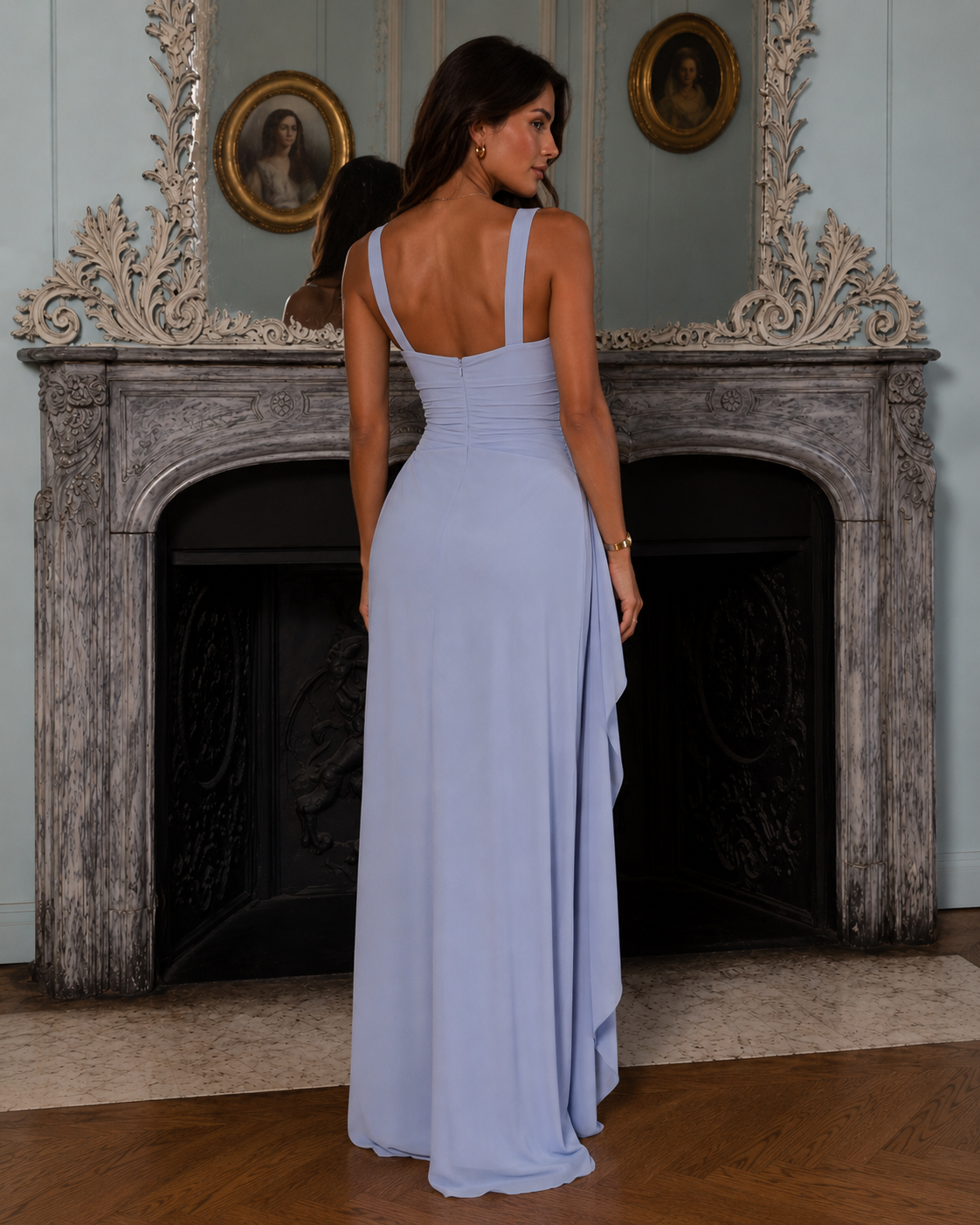 Vestido mulher azul
