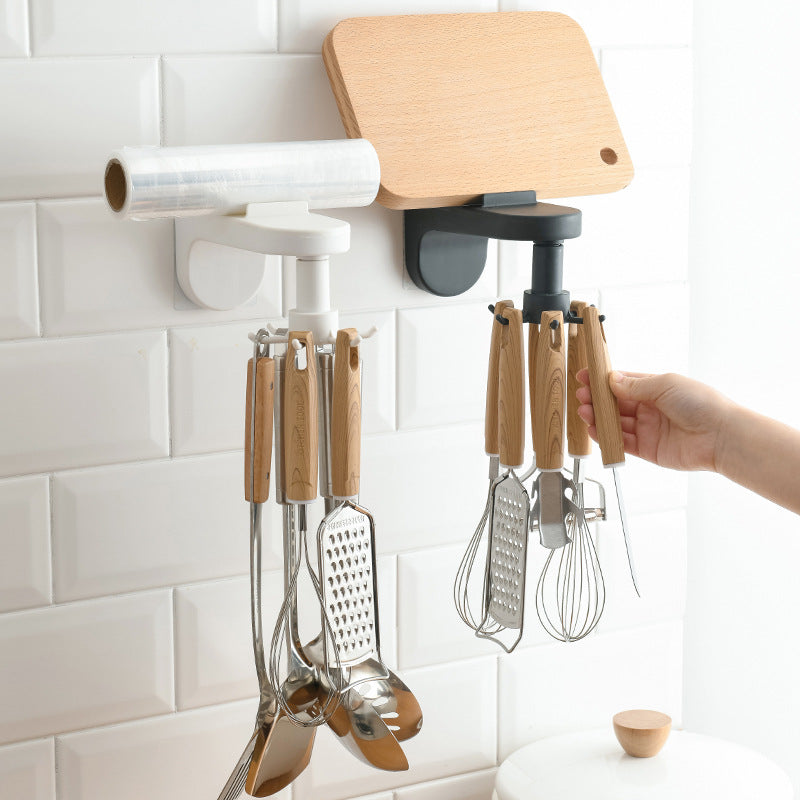Kitchen Hook Free Punching Wall Hanging Kitchen